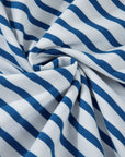 Stripe Drop Shoulder Crewneck Sweatshirt