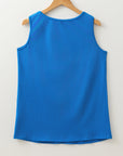 Sun Sleeveless Graphic Tank Top