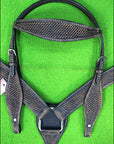HILASON Western Horse Headstall Breast Collar Set Tack Genuine American Leather
