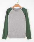 Colorblock Raglan Long Sleeve T-Shirt
