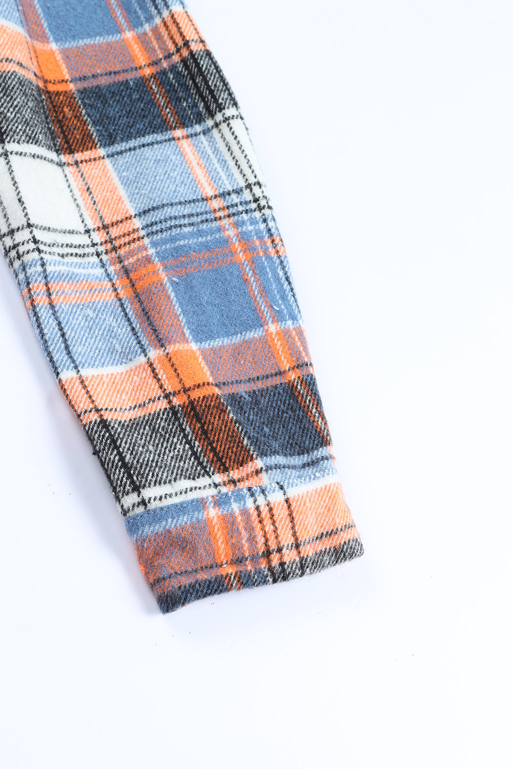 Elizabeth Plaid Down Ruffled Shirt