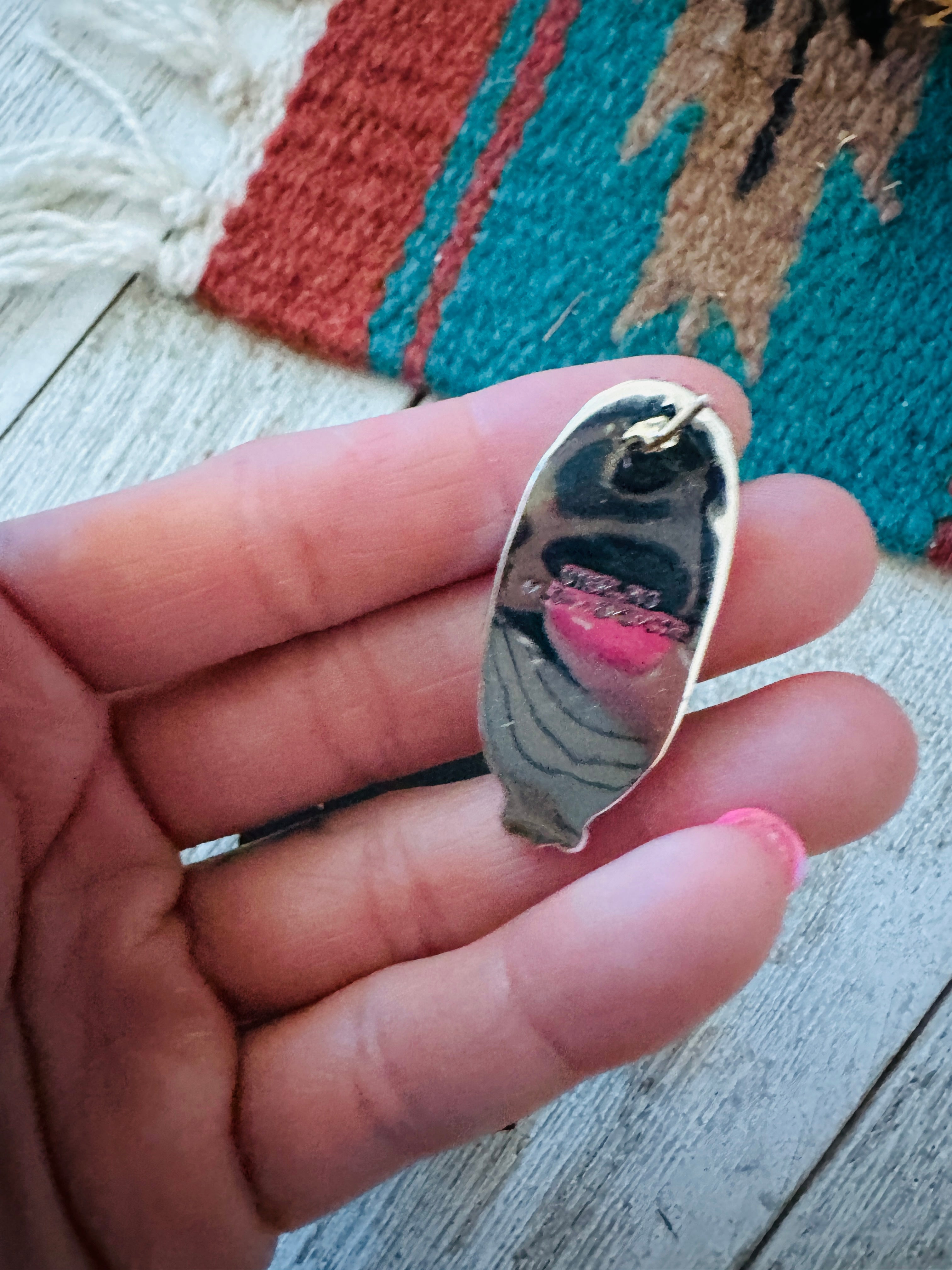Navajo Turquoise & Sterling Silver Post Earrings