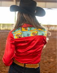 PUNCHY SATIN PERFORMANCE RODEO SHIRT