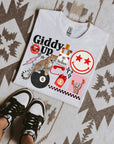 Giddy Up Collage TEE, CREWNECK or QUARTER ZIP