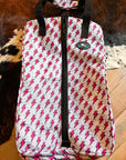 Pink Bolt Luxury Tack Bag