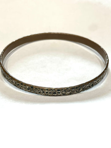 Vintage Handmade Copper Bangle Bracelet