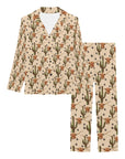 Longhorn Cactus Women's Western Pajama Set