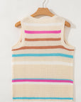 Lexi Stripe Textured Knit Sweater