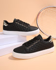 Harper Quilted Lace Up Sneakers