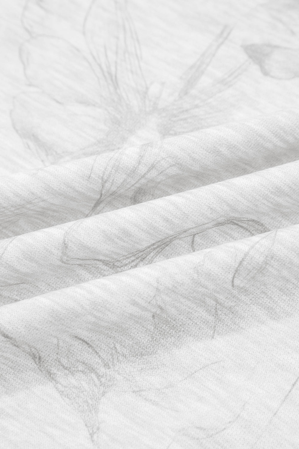 Abstract Drop Sleeve Hoodie and Pant Set