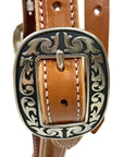 Pro Series 1" Double & Stitched Extra Heavy Harness Browband Headstall