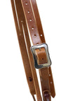 Pro Series 1 5/8" Extra Heavy Harness Slit Ear Headstall with Outline Hardware