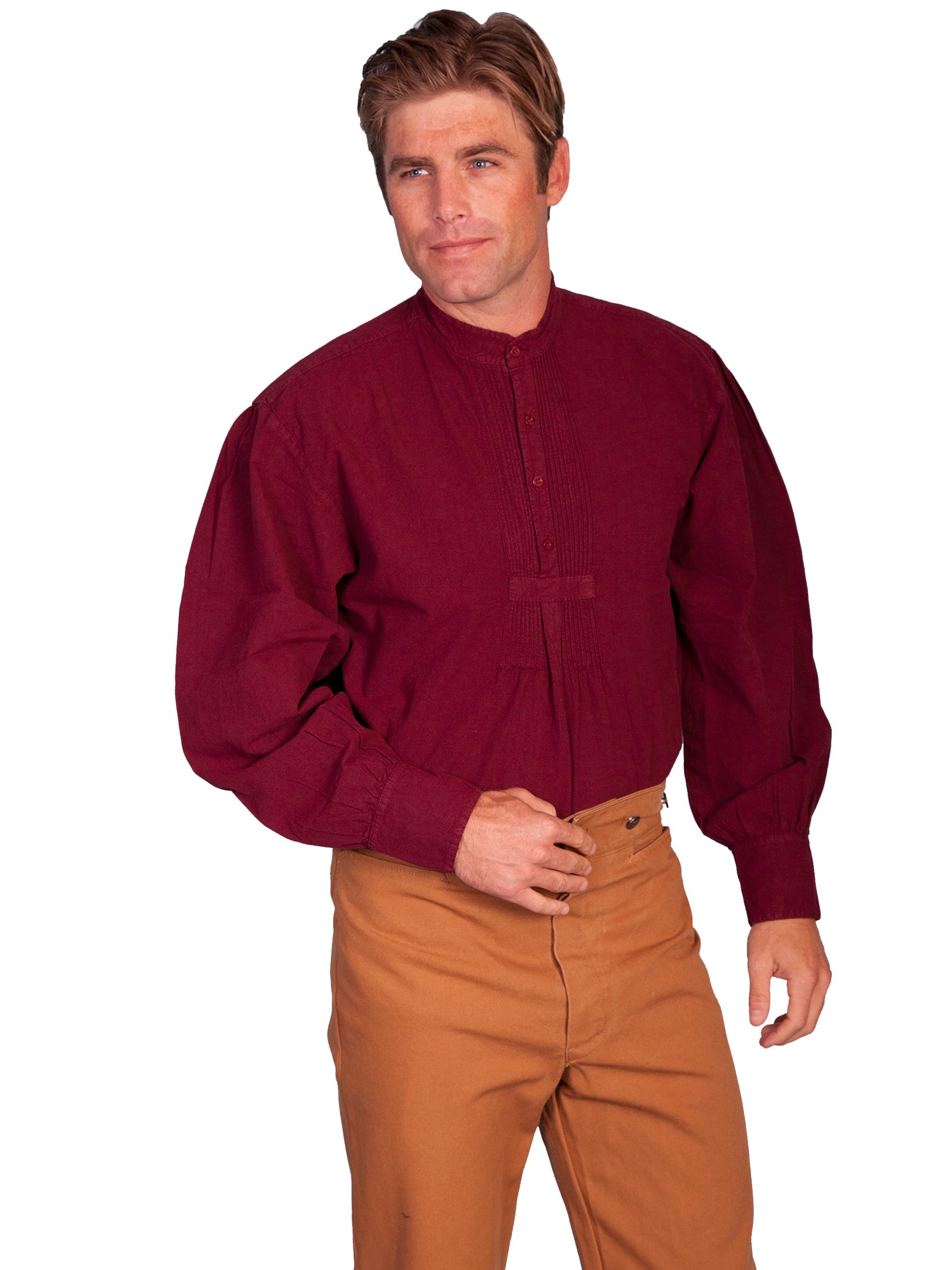 Pleated Front Pullover - 500020