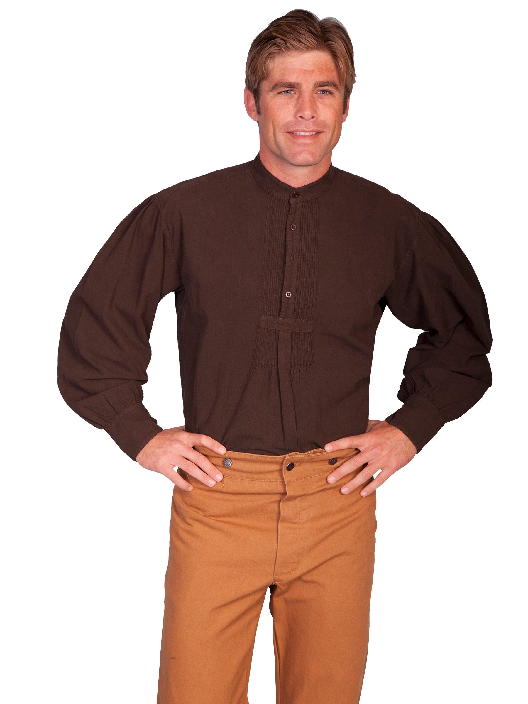 Pleated Front Pullover - 500020