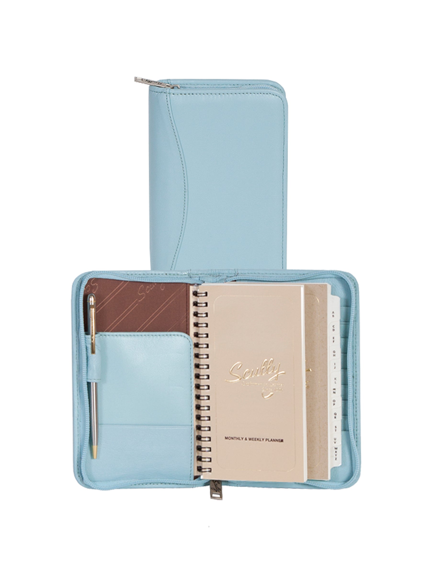 Wirebound Zip Pocket - 5008Z