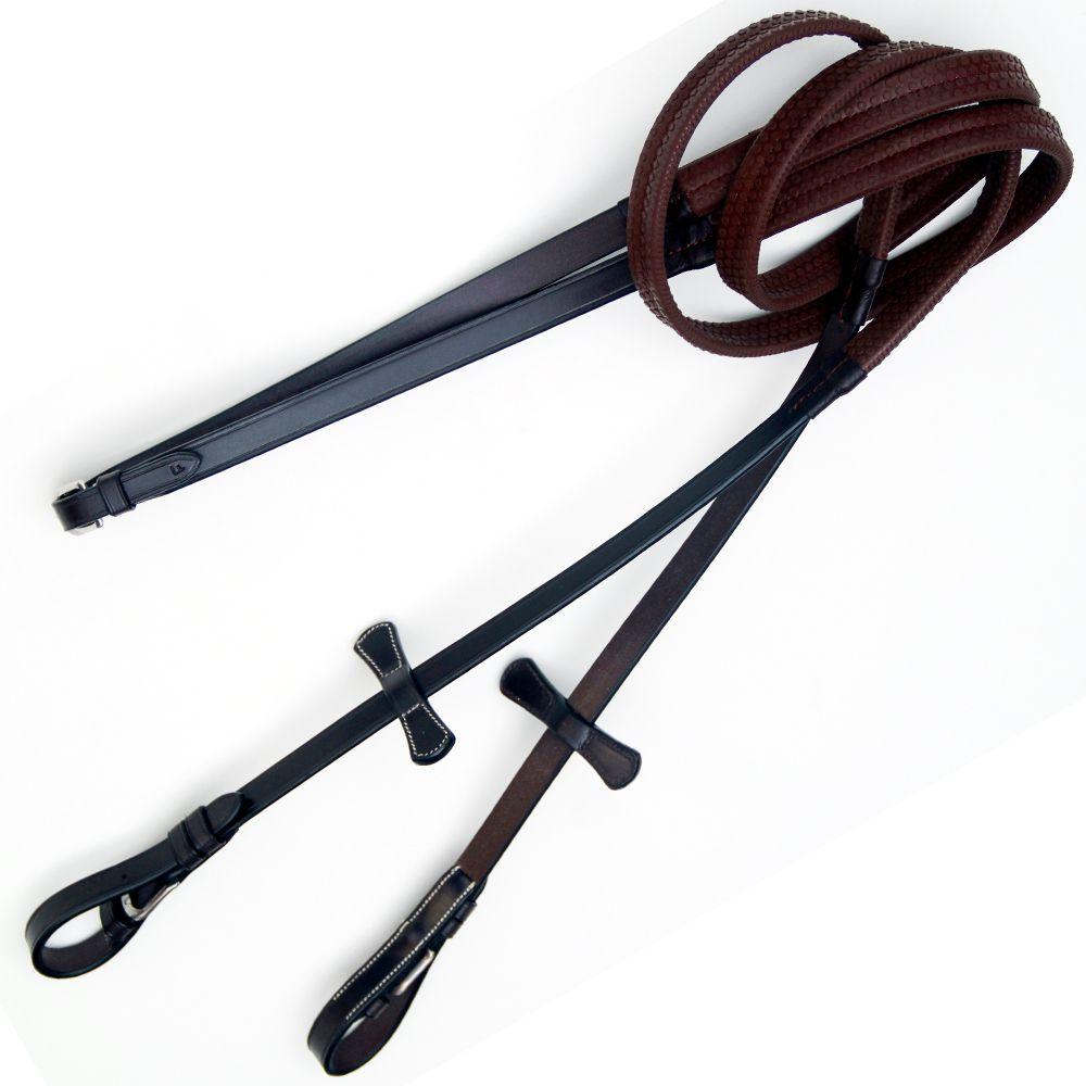 ExionPro &#39;Leo&#39; Classic Dressage Bridle with Reins