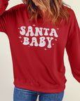 Harper Embroidered Crewneck Christmas Sweatshirt