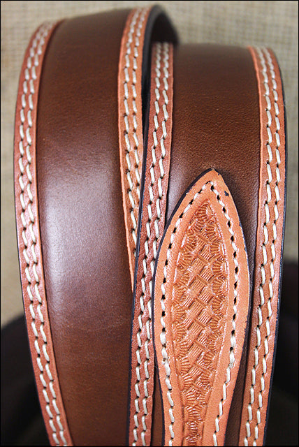 3D Natural Mens Fashion Ranger Tan Leather Belt Silver Buckle
