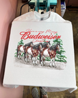 Merry Bud Christmas Tee or Crewneck