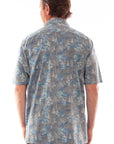 S/s Palm Trees & Sail Boats Shirt - 5312
