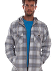 Unlined Corduroy Hoodie - 5330