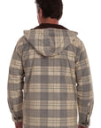 Sherpa Lined Corduroy Hoodie - 5331