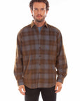 Y/d Corduroy Plaid Shirt - 5342