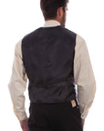 Silk Flor Single Breasted Vest - 535354
