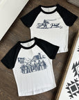 Cowboy Scene Baby Tee