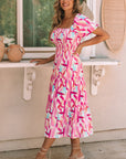 Dalia Smocked Ruffle Tiered Dress