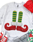 ELF faux yarn tee or sweatshirt