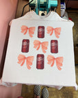 Bows & Soda TEE or CREWNECK