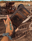The Hazy Wesson (Brown Leather) Wallet a Haute Southern Hyde by Beth Marie Exclusive