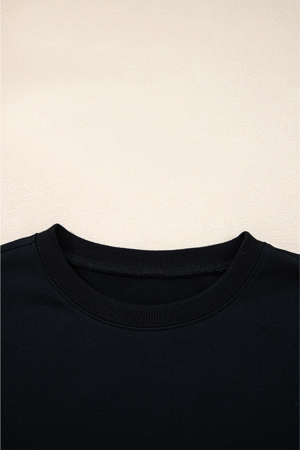 Varsity Stripe Drop Shoulder Sweatshirt