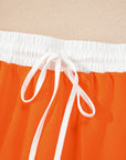 Varsity Stripe Pullover and Mini Skirt Set