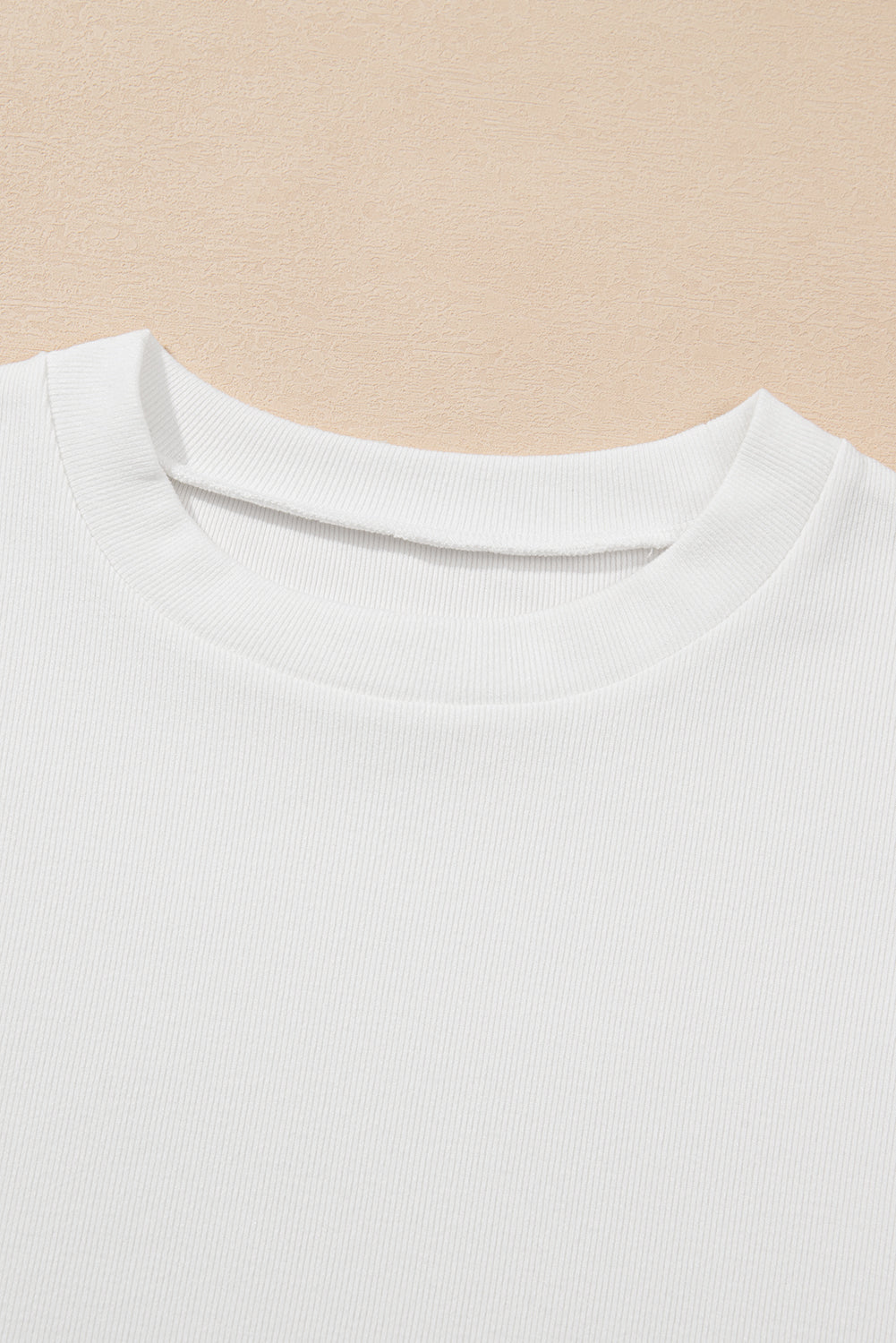 Floral Ric-Rac Contrast Short Sleeve Top