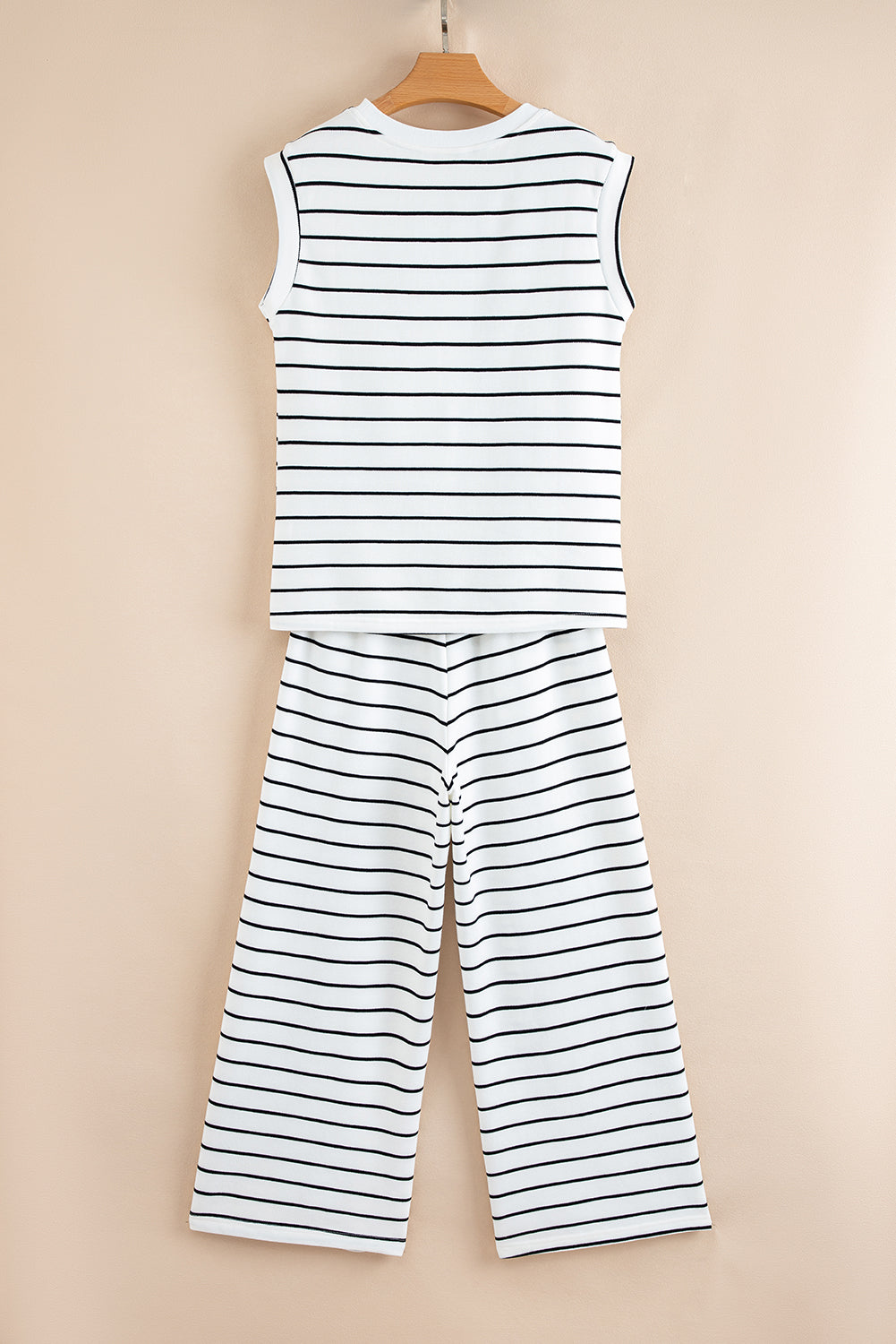 Stripe Top and Pants Set
