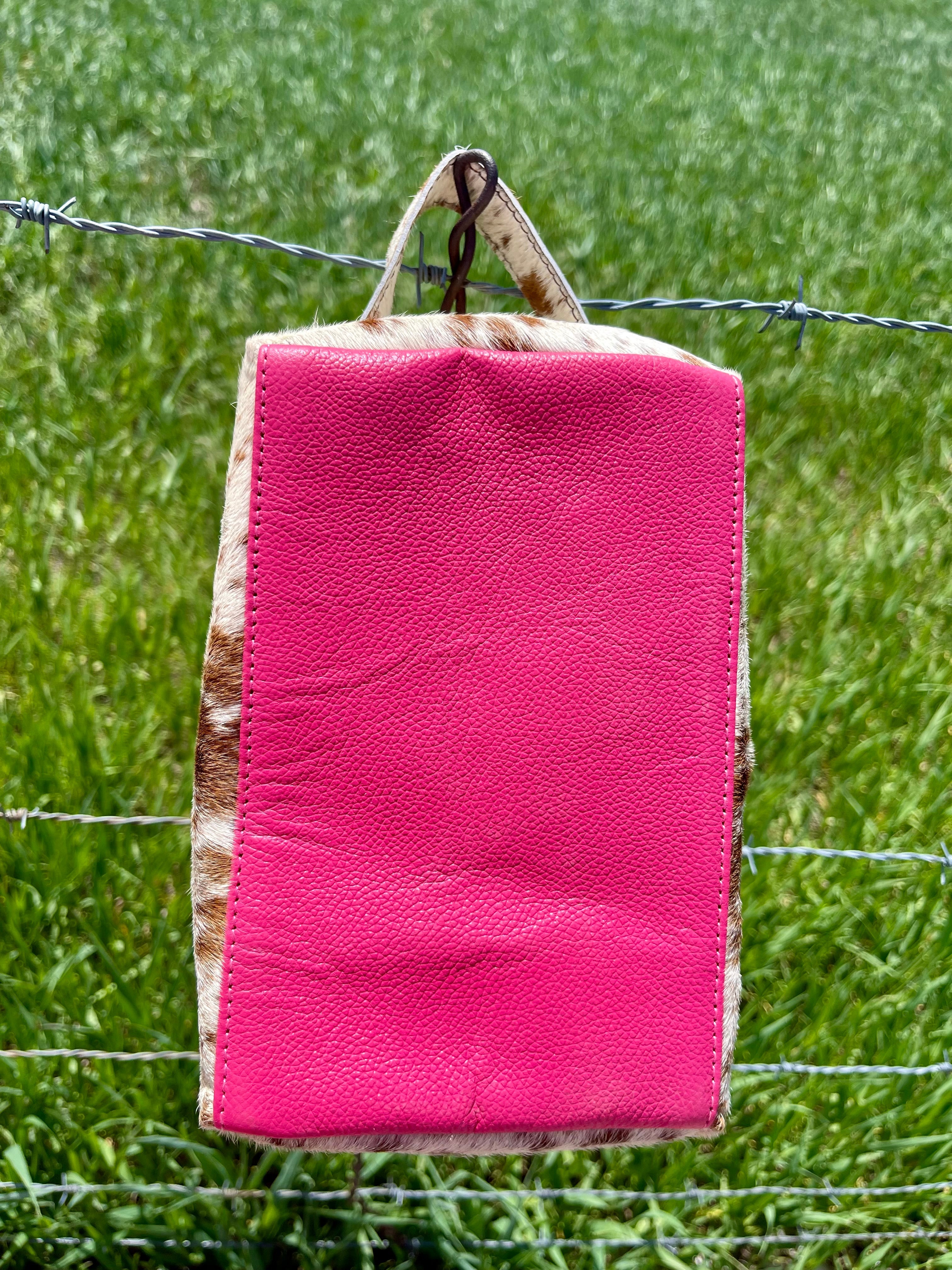 Cowhide Cosmetic Bag