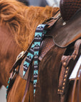 Turquoise Punchy Cinch Strap Set