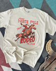 North Pole Rodeo Tee or Crewneck