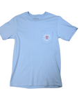 Tight Lines & Bent Rods Pocket T-Shirt - Chambray