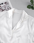 Heavenly Feathered Silk Pajamas in color options