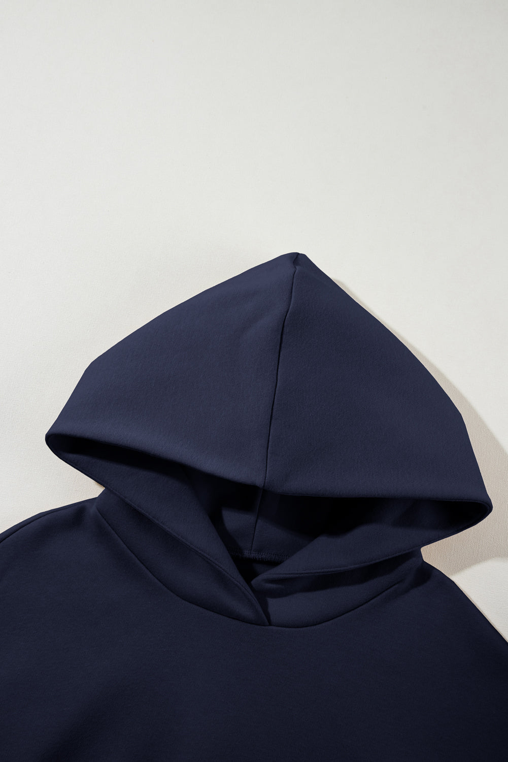 Solid Reverse Seams Hoodie and Joggers Set