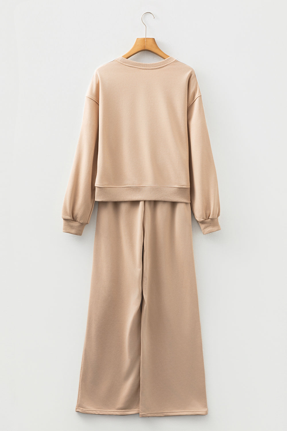 Varsity Stripe Crewneck Pullover and Sweatpants Set