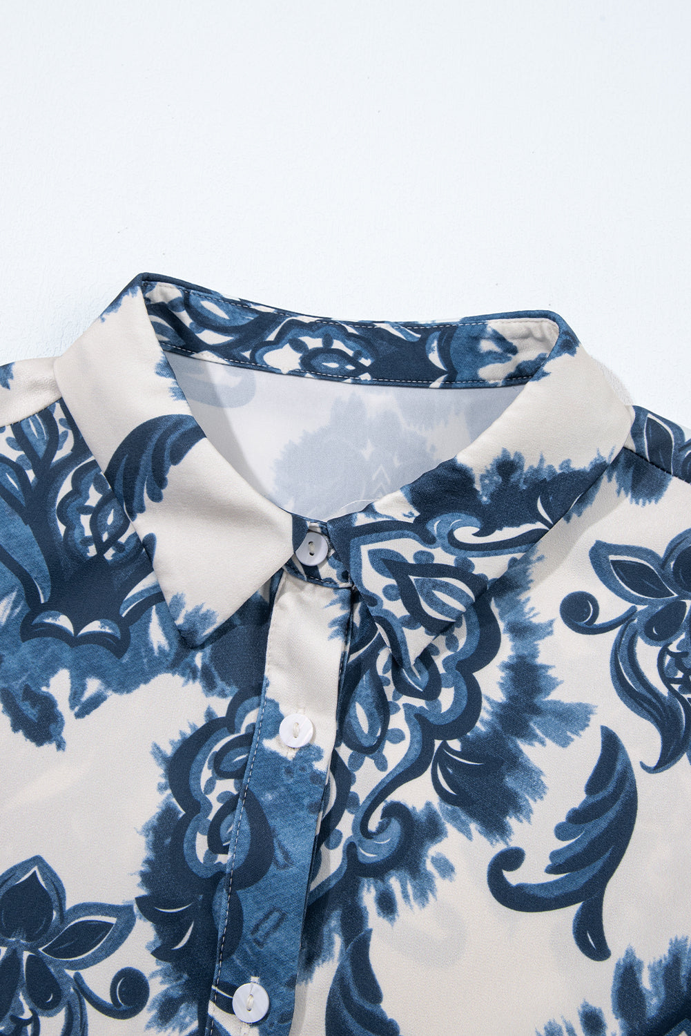 Boho Floral Buttoned Mini Dress