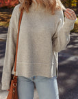 Isabella High Drop Shoulder Sweater