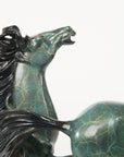 Arabian Horses Galloping Western Equestrian Art Bronze Limited Edtion Sculpture