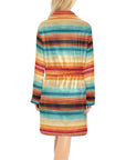 Southwestern Serape Women's Bath Robe