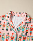 Christmas Nutcracker Top and Shorts Pajama Set