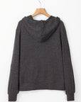 Eleanor Up Front Drawstring Hoodie